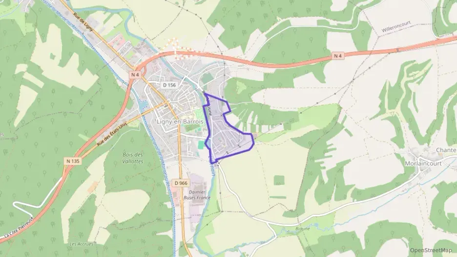 Maison 77 m² quatre pièces à vendre à Ligny-en-Barrois