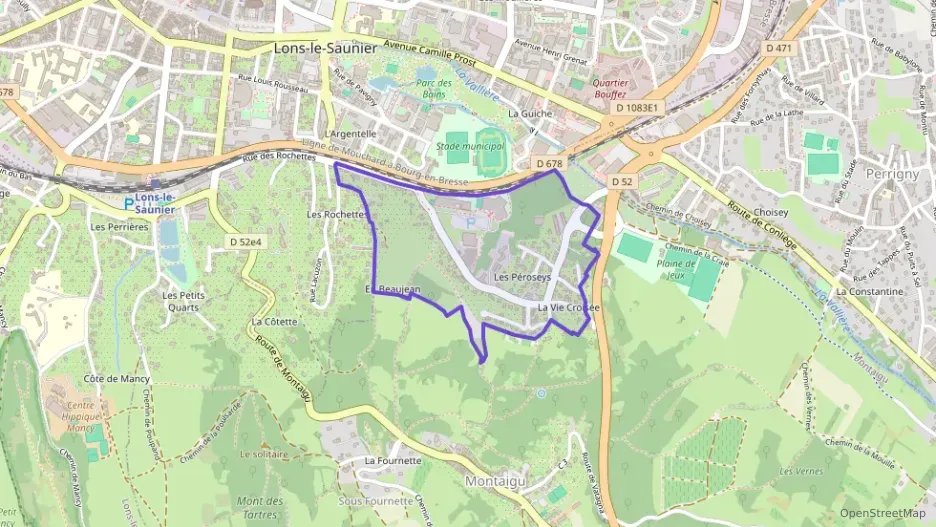 Maison 78 m² cinq pièces à vendre à Lons-le-Saunier