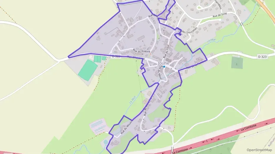 Maison 108 m² six pièces à vendre à Jouhe Maison 108 m² six pièces à vendre à Jouhe