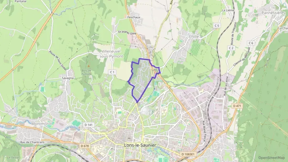 Maison 82 m² quatre pièces à vendre à Lons-le-Saunier
