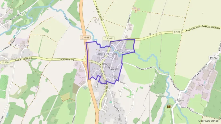 Maison 94 m² quatre pièces à vendre à Arlay