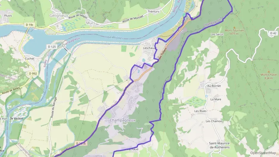 Maison 91 m² quatre pièces à vendre à Champagneux