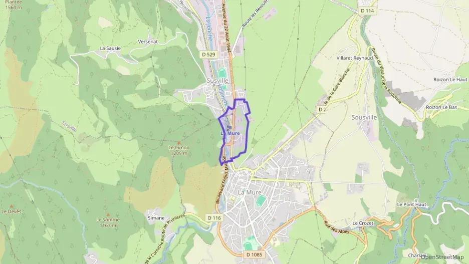 Maison 88 m² cinq pièces à vendre à La Mure