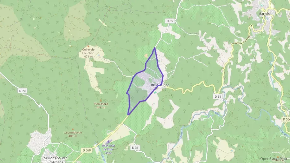 Maison 100 m² quatre pièces à vendre à Brue-Auriac Maison 100 m² quatre pièces à vendre à Brue-Auriac