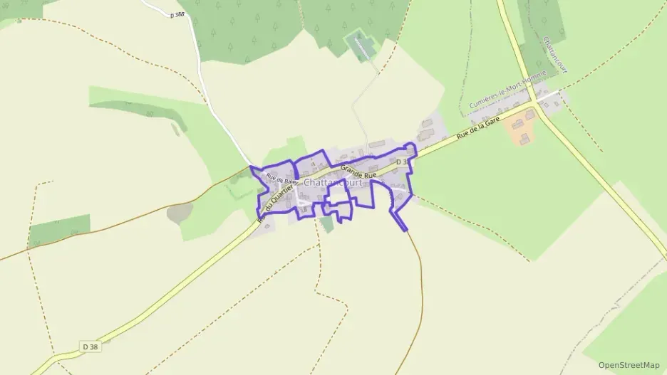 Maison 78 m² trois pièces à vendre à Chattancourt