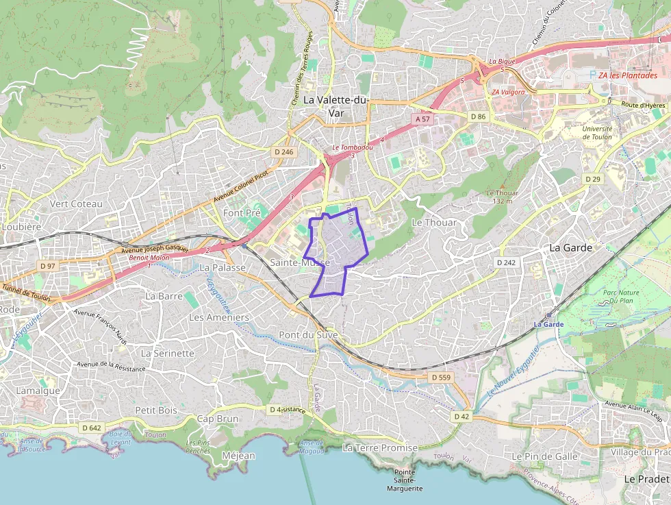 Maison 84 m² quatre pièces à vendre à Toulon