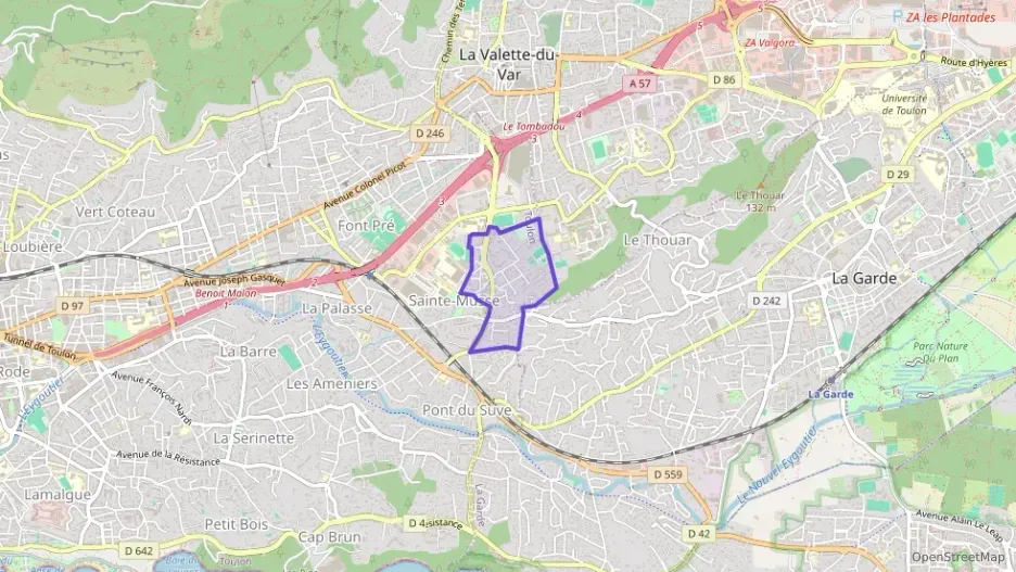 Maison 84 m² quatre pièces à vendre à Toulon