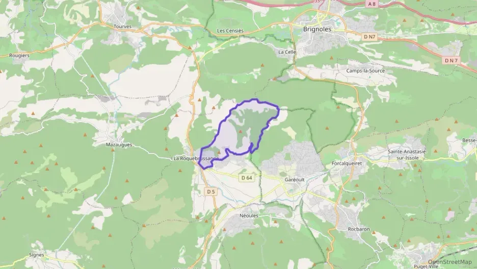 Maison 87 m² quatre pièces à vendre à La Roquebrussanne