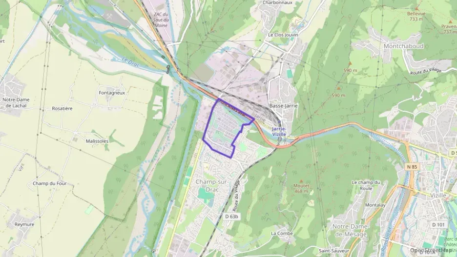 Maison 80 m² trois pièces à vendre à Champ-sur-Drac