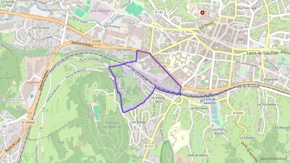 Maison 82 m² cinq pièces à vendre à Lons-le-Saunier