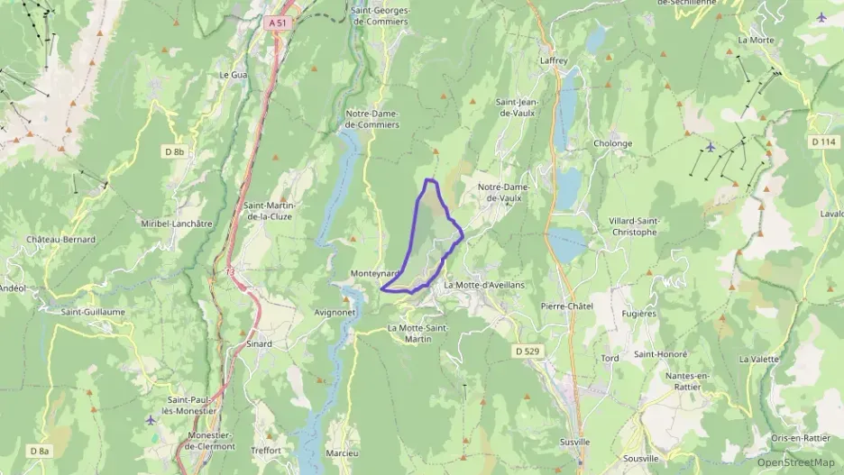 Maison 60 m² trois pièces à vendre à La Motte-Saint-Martin