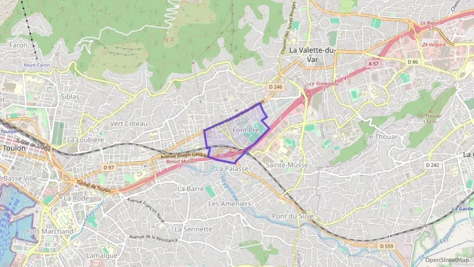 Maison 49 m² trois pièces à vendre à Toulon