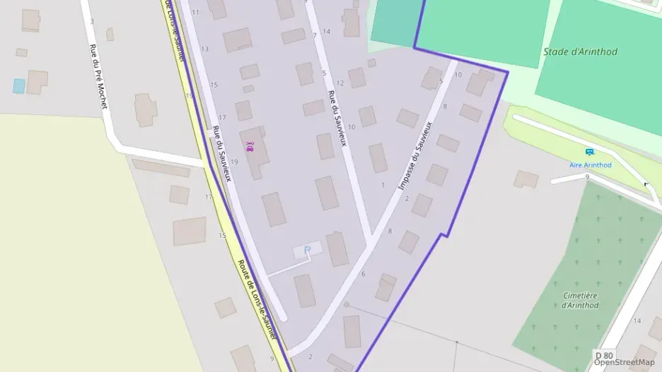 Maison 76 m² six pièces à vendre à Arinthod