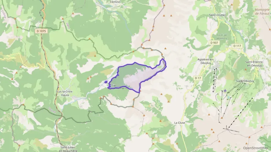 Maison 136 m² cinq pièces à vendre à Lus-la-Croix-Haute