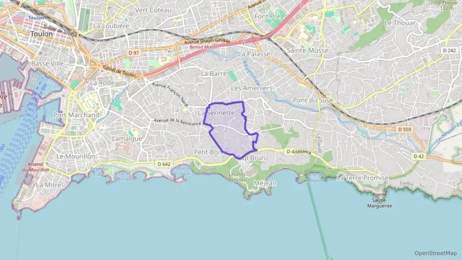 Maison 130 m² quatre pièces à vendre à Toulon