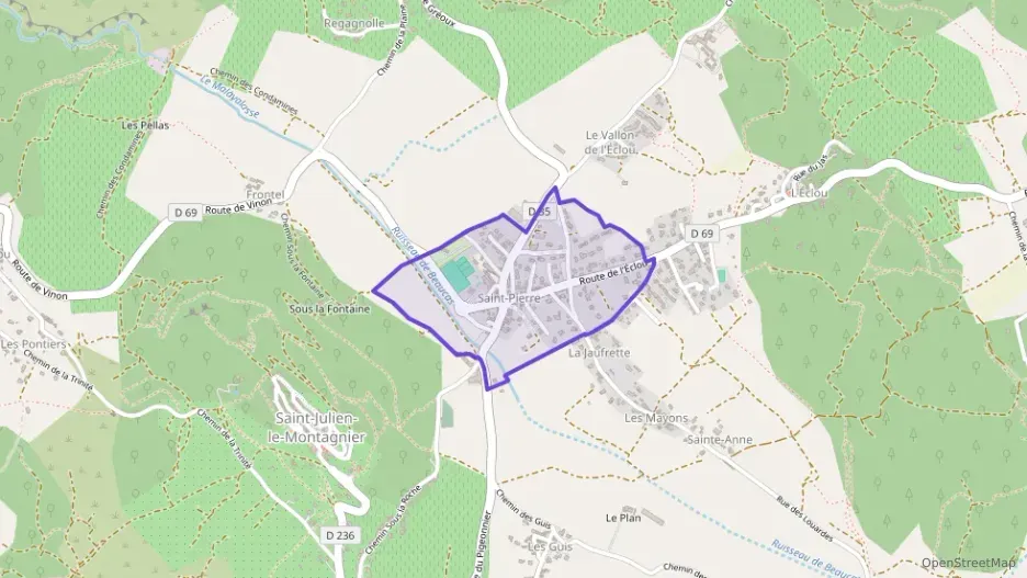 Maison 80 m² quatre pièces à vendre à Saint-Julien Maison 80 m² quatre pièces à vendre à Saint-Julien