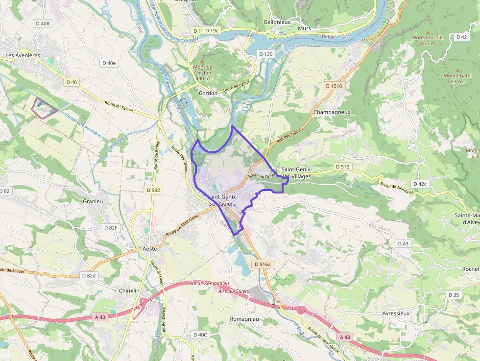 Maison 75 m² quatre pièces à vendre à Saint-Genix-les-Villages