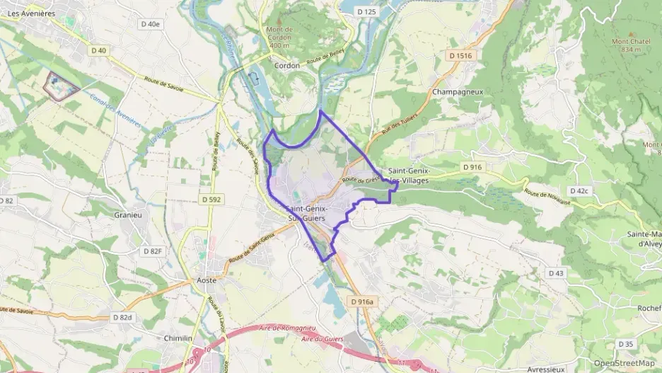 Maison 75 m² quatre pièces à vendre à Saint-Genix-les-Villages