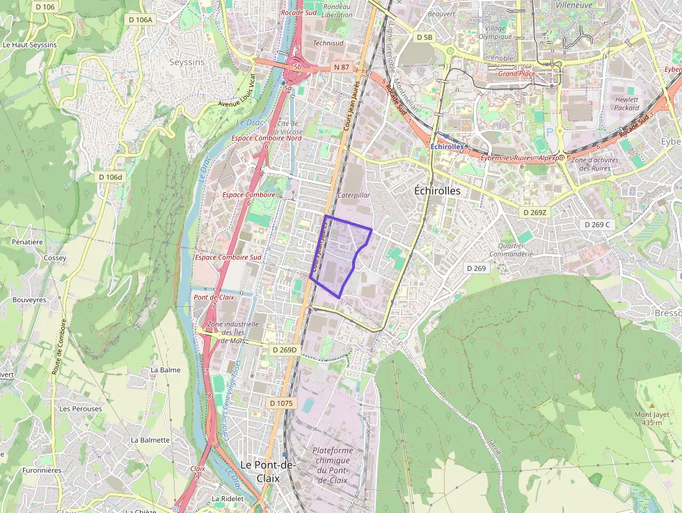 Maison 66 m² quatre pièces à vendre à Échirolles