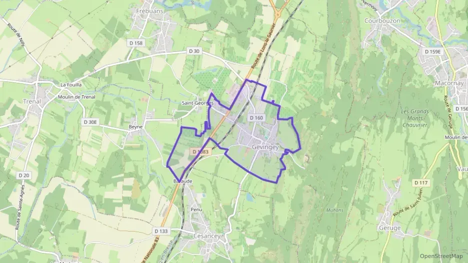 Maison 90 m² trois pièces à vendre à Gevingey