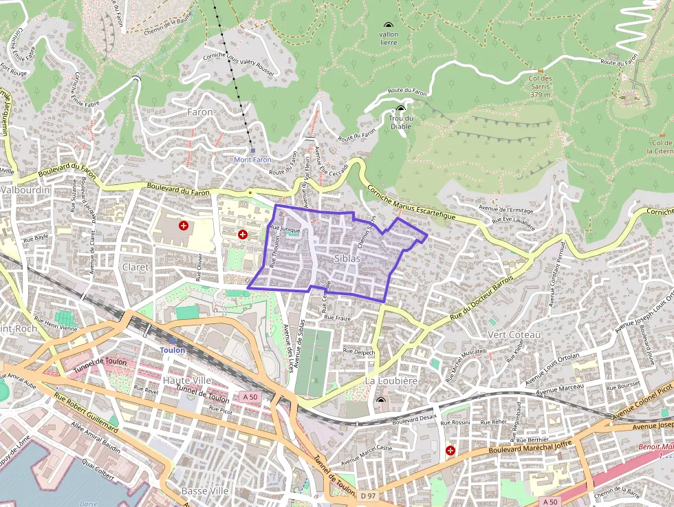 Maison 70 m² trois pièces à vendre à Toulon