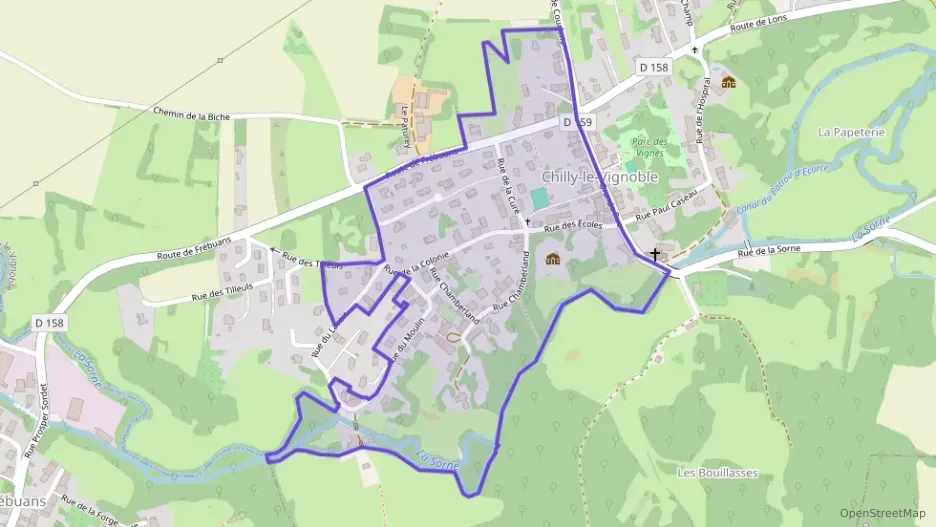 Maison 60 m² trois pièces à vendre à Chilly-le-Vignoble