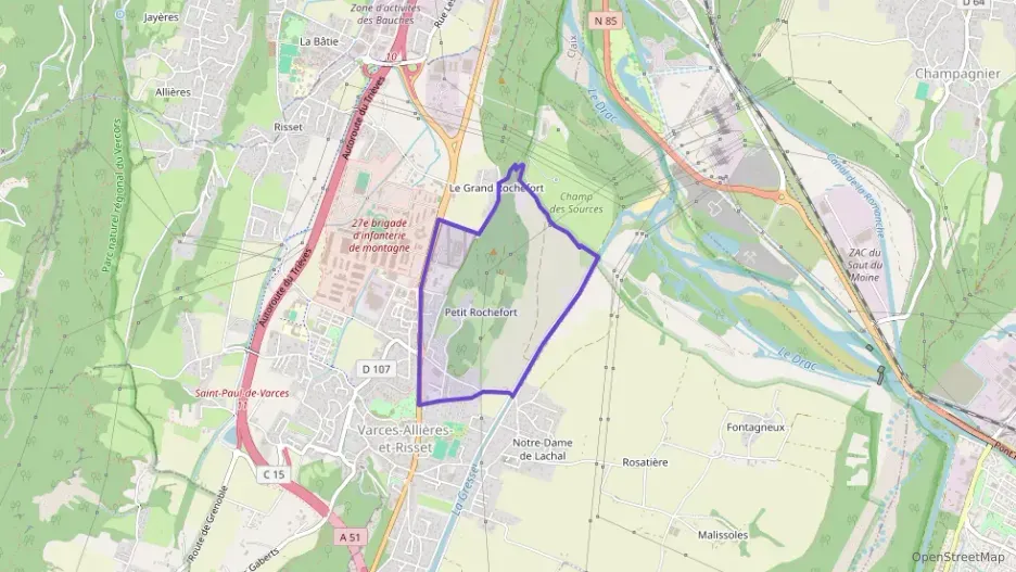 Maison 107 m² quatre pièces à vendre à Varces-Allières-et-Risset