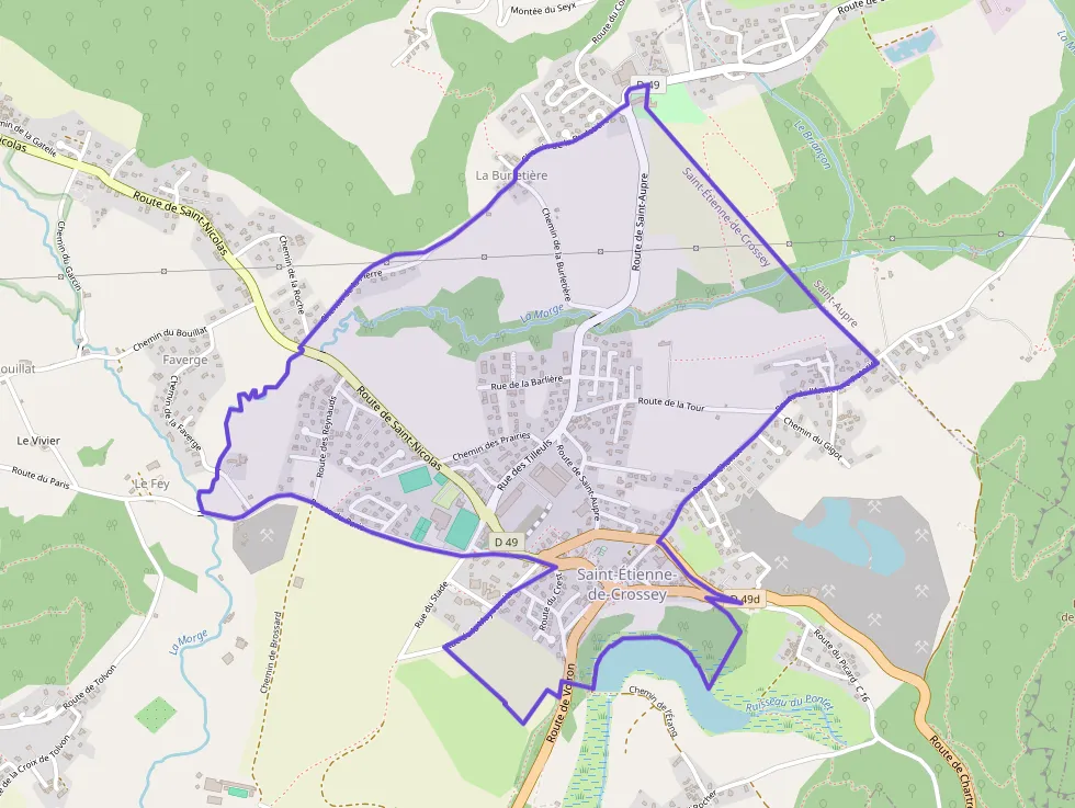 Maison 127 m² quatre pièces à vendre à Saint-Étienne-de-Crossey