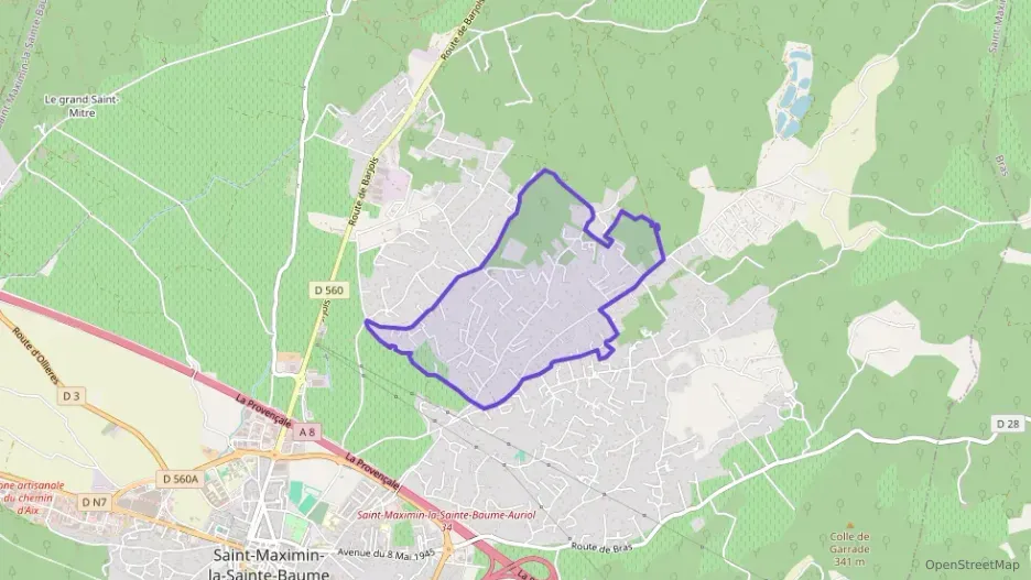 Maison 122 m² cinq pièces à vendre à Saint-Maximin-la-Sainte-Baume