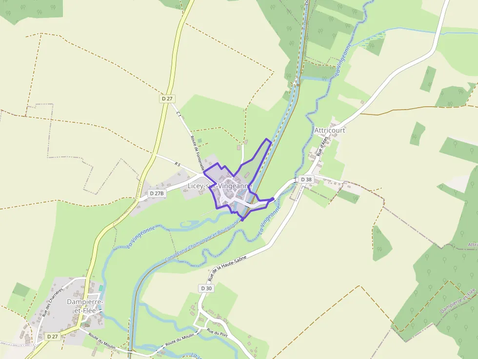 Maison 100 m² 5 pièces à vendre à Licey-sur-Vingeanne