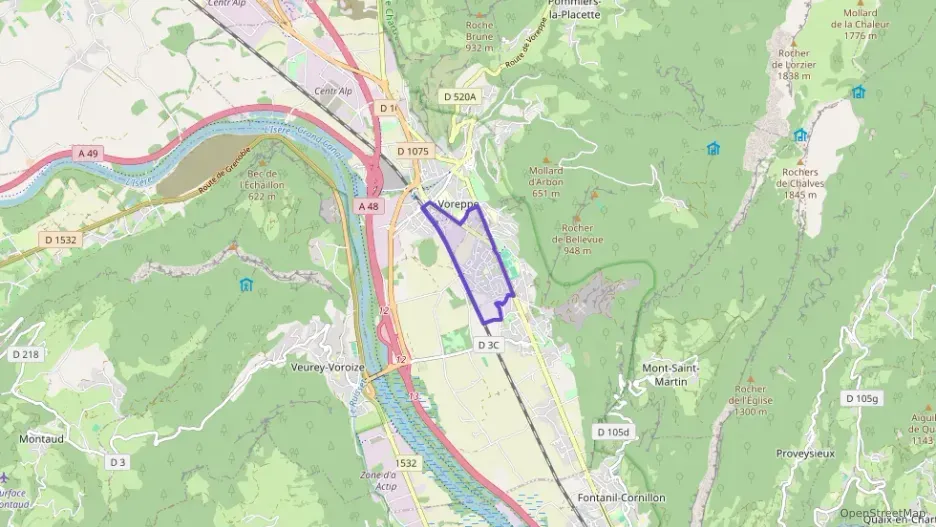 Maison 140 m² sept pièces à vendre à Voreppe