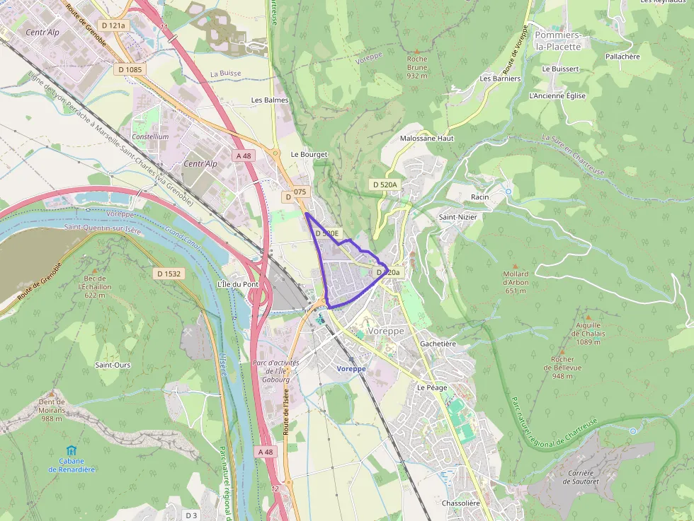 Maison 74 m² quatre pièces à vendre à Voreppe