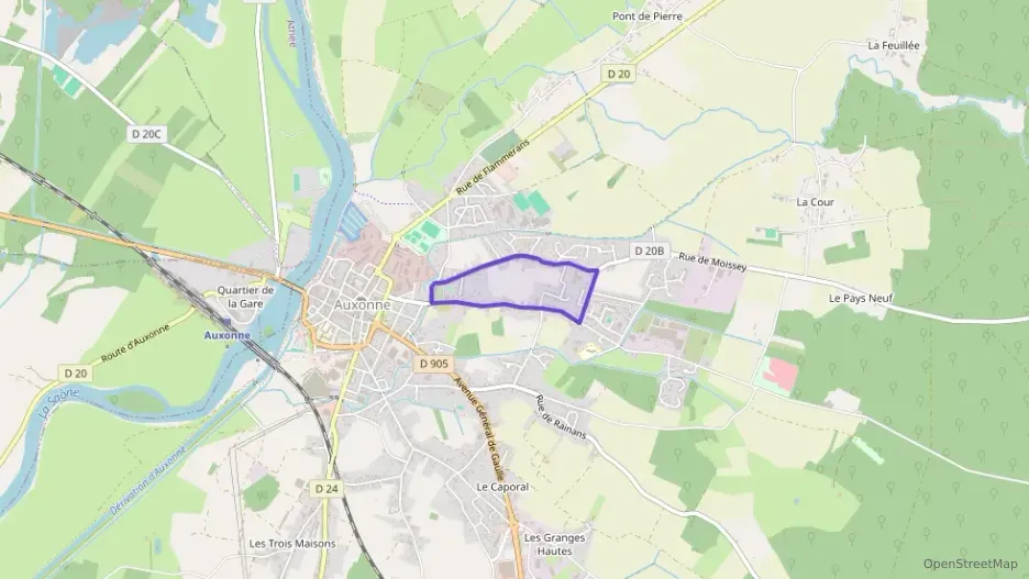 Maison 98 m² cinq pièces à vendre à Auxonne