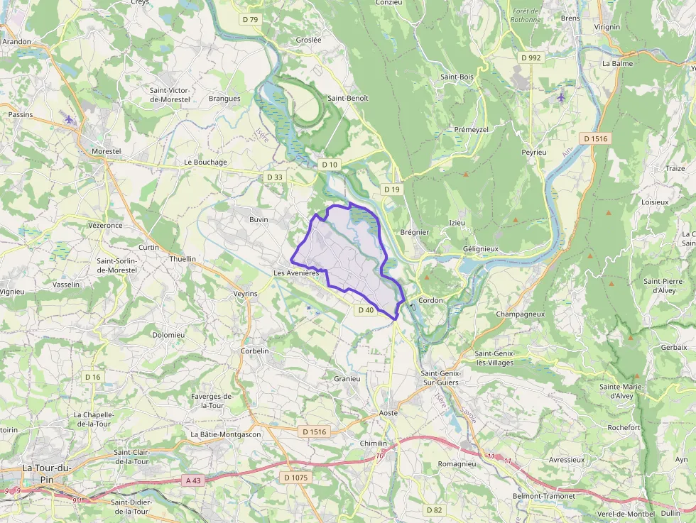 Maison 75 m² trois pièces à vendre à Les Avenières Veyrins-Thuellin