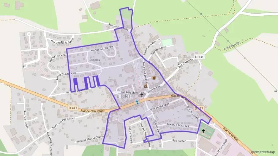 Maison 71 m² quatre pièces à vendre à Biesles