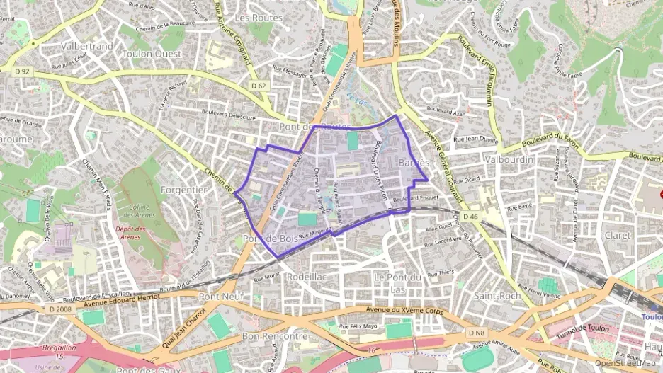 Maison 95 m² six pièces à vendre à Toulon