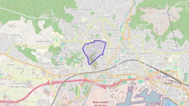 Maison 86 m² quatre pièces à vendre à Toulon