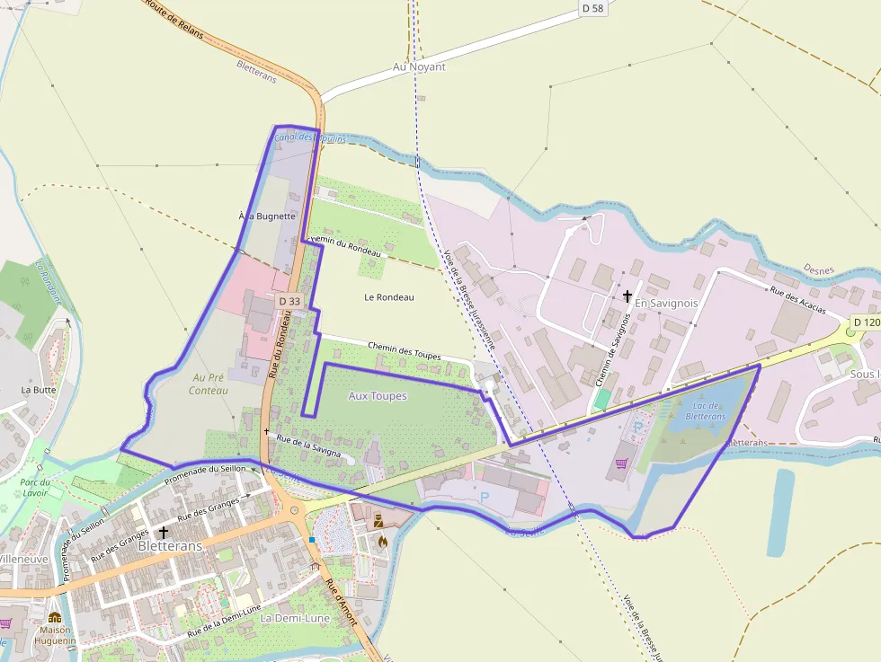 Maison 64 m² quatre pièces à vendre à Bletterans