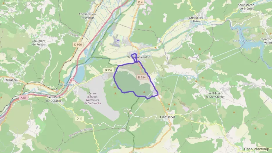 Maison 72 m² quatre pièces à vendre à Vinon-sur-Verdon