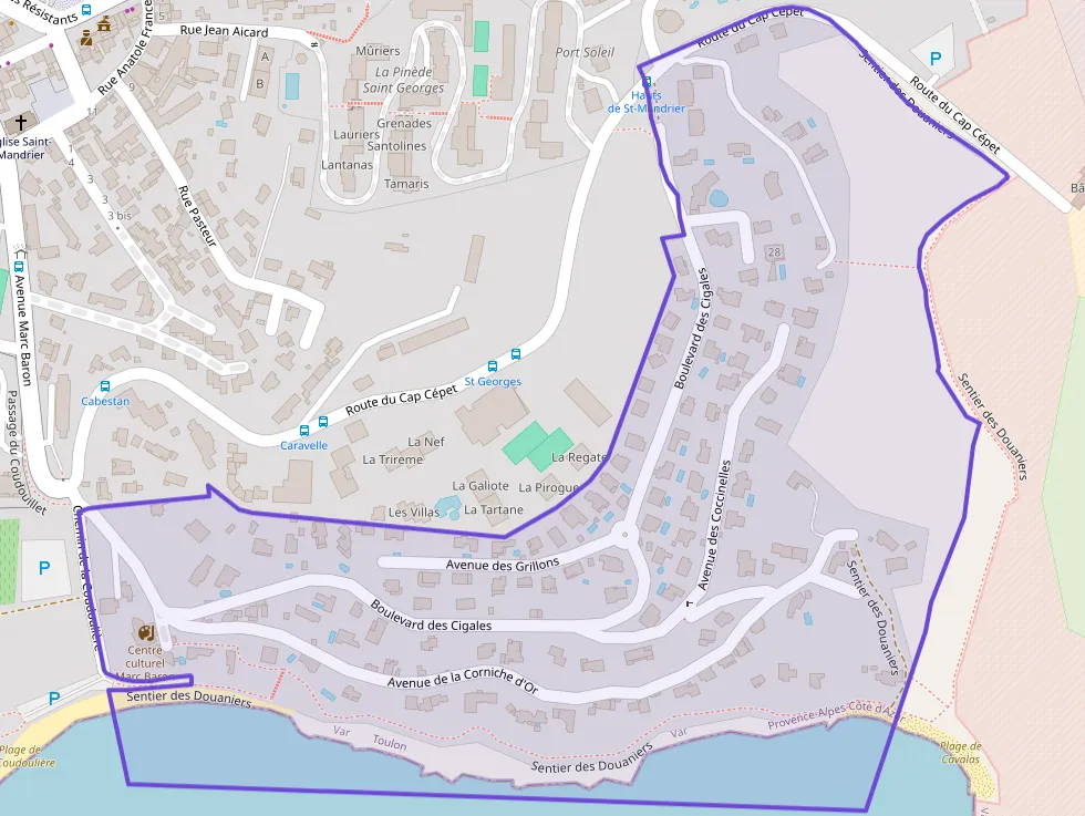 Maison 130 m² quatre pièces à vendre à Saint-Mandrier-sur-Mer