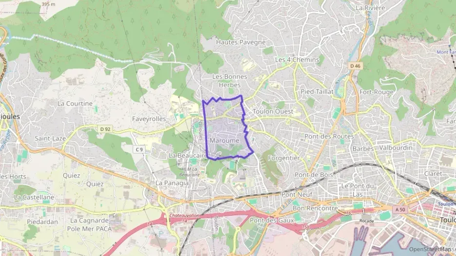 Maison 80 m² cinq pièces à vendre à Toulon