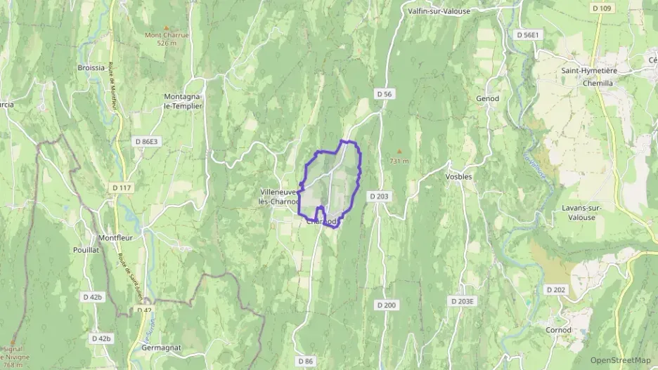 Maison 101 m² quatre pièces à vendre à Charnod Maison 101 m² quatre pièces à vendre à Charnod