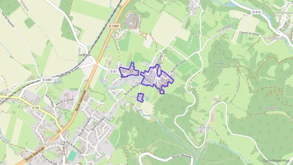 Maison 90 m² trois pièces à vendre à Beaufort-Orbagna