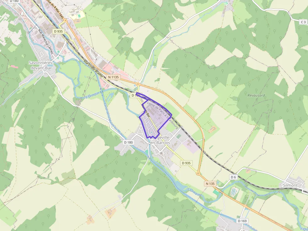 Maison 115 m² quatre pièces à vendre à Longeville-en-Barrois