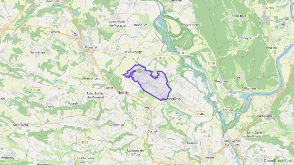 Maison 75 m² quatre pièces à vendre à Les Avenières Veyrins-Thuellin