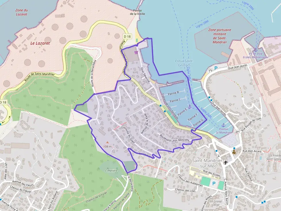 Maison 114 m² quatre pièces à vendre à Saint-Mandrier-sur-Mer