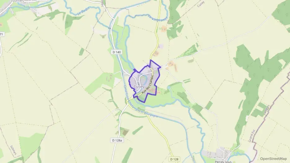 Maison 87 m² cinq pièces à vendre à Cusey Maison 87 m² cinq pièces à vendre à Cusey