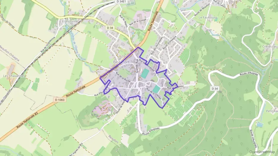 Maison 60 m² trois pièces à vendre à Beaufort-Orbagna Maison 60 m² trois pièces à vendre à Beaufort-Orbagna