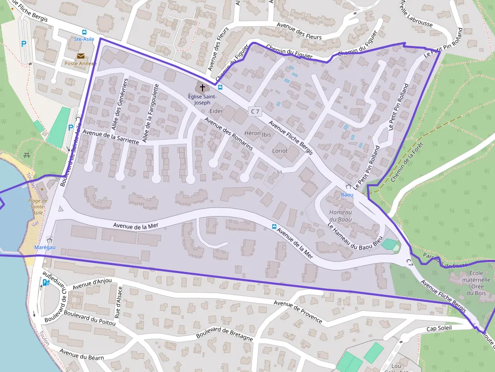 Maison 92 m² trois pièces à vendre à Saint-Mandrier-sur-Mer