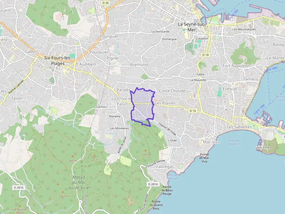 Maison 124 m² quatre pièces à vendre à La Seyne-sur-Mer